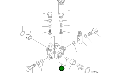 Подкачивающий насос, в сборе DK105237-5000 Komatsu