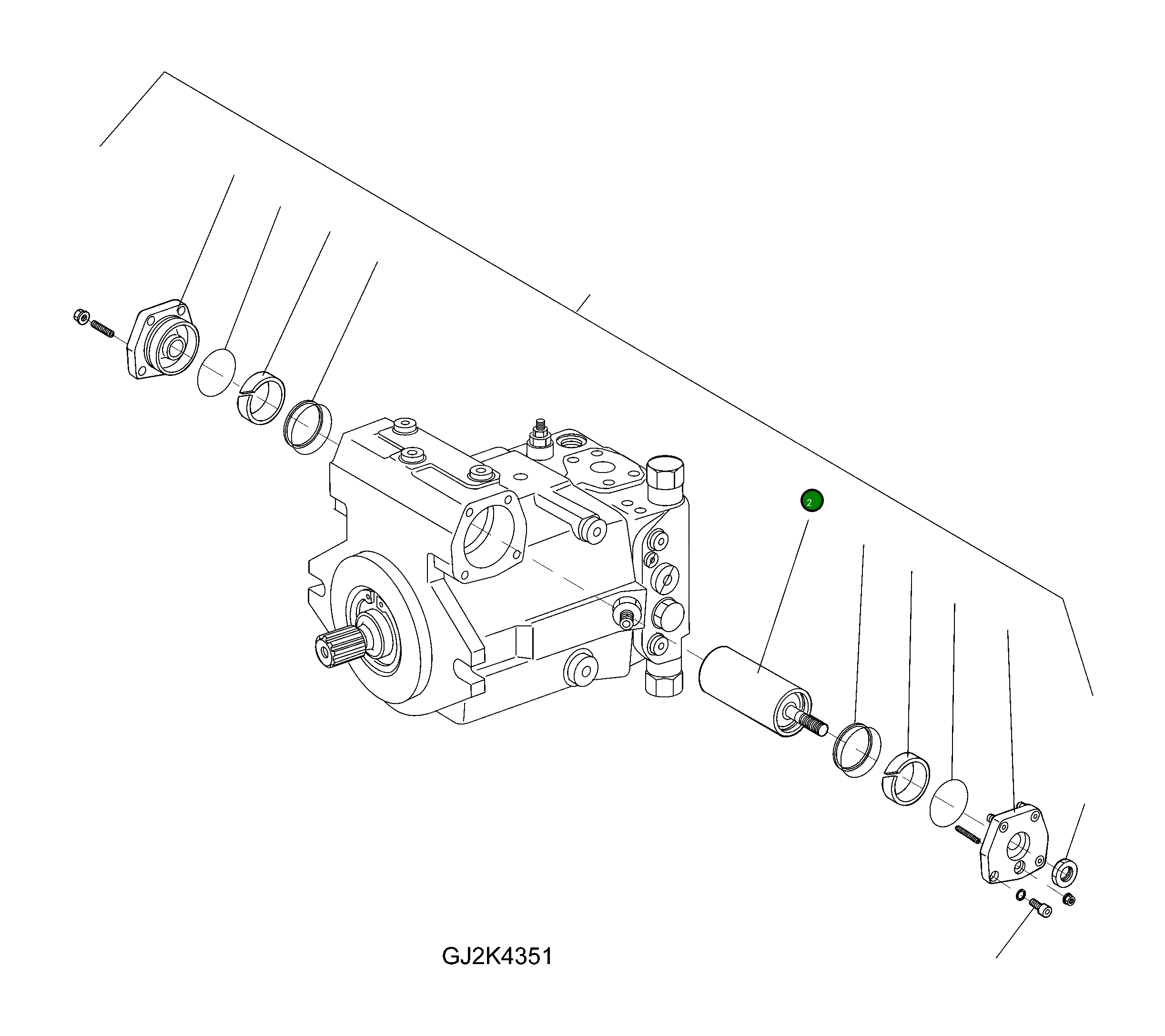 Поршень 42W-17-H0P92 Komatsu