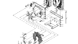 Радиатор 138 837 Komatsu