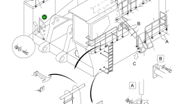 Рельс 926 975 40 Komatsu