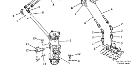 Шланг 20T-62-66590 Komatsu