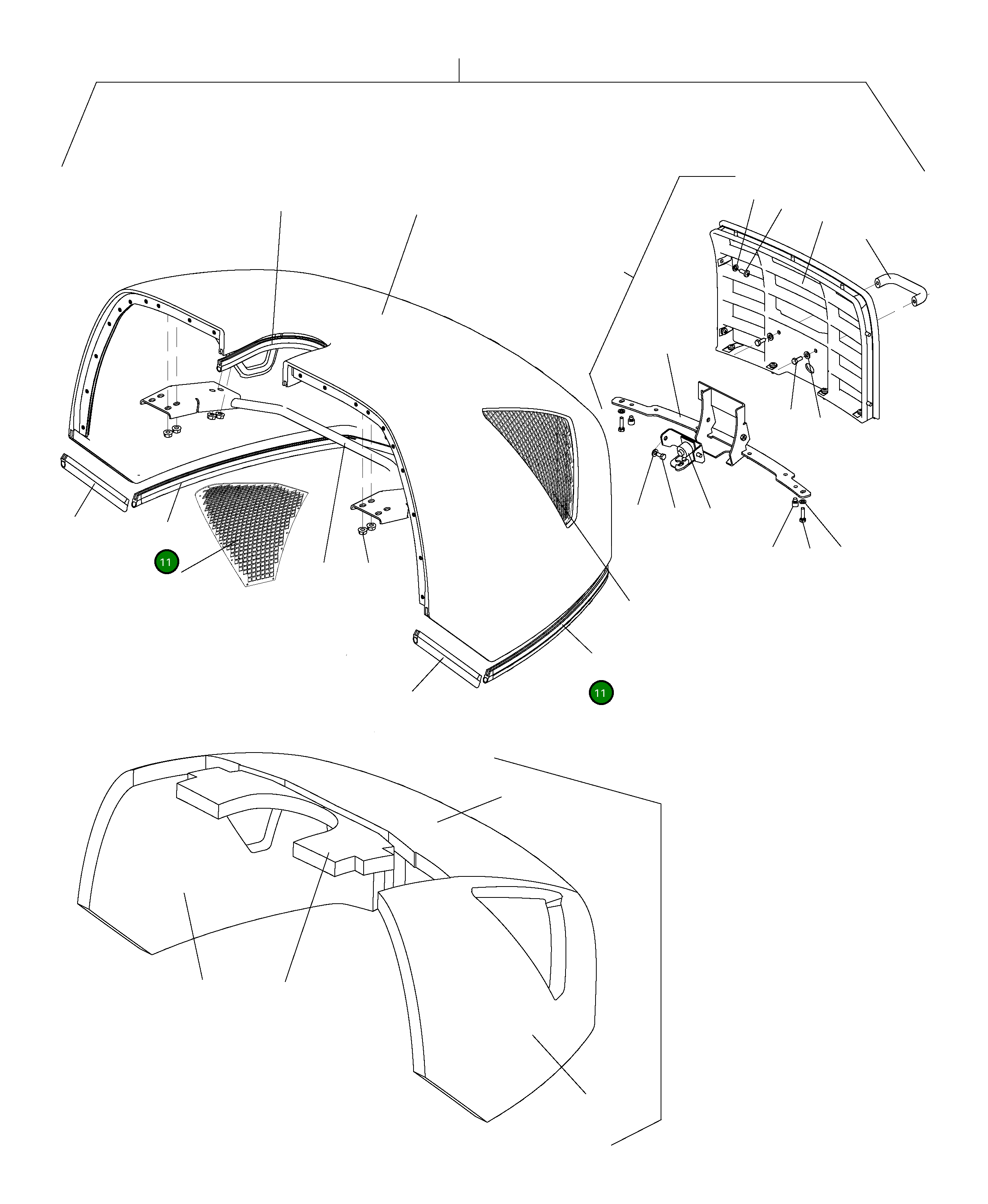 Прокладка 42T-54-21540 Komatsu
