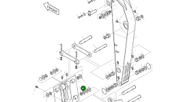 Проставка 2114-1998A Komatsu