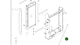 Стойка 2A5-03-13970 Komatsu