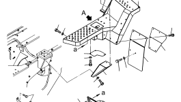 Стойка 421-54-H4G70 Komatsu