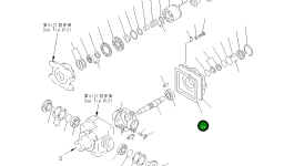 Прокладка 273-61-13540 Komatsu