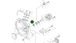 Прокладка 102-10-43141 Komatsu