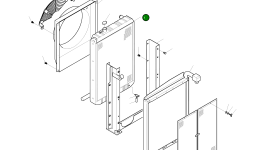 Радиатор 13G51000 Komatsu