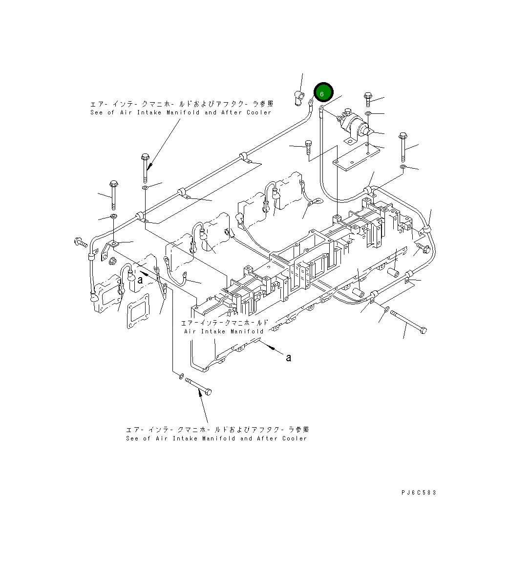 Провод 6212-82-4210 Komatsu