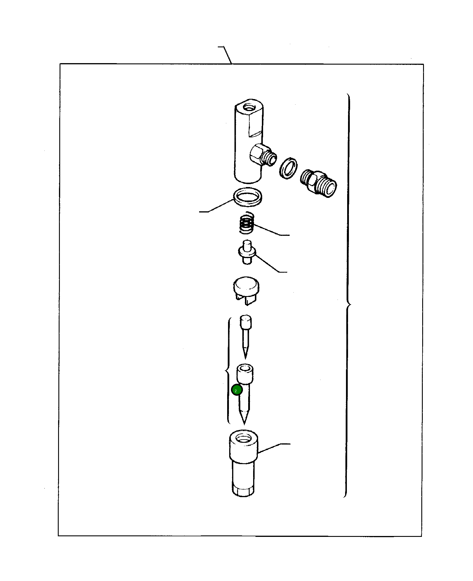 Распылитель P2645A608 Komatsu