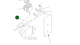 Провод 415-06-22240 Komatsu