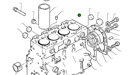 Прокладка P3681E014 Komatsu