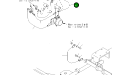 Провод 23B-06-61251 Komatsu
