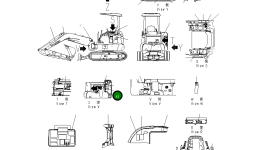 Пластина 22F-98-31430 Komatsu