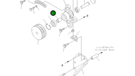 Проставка 6735-81-6270 Komatsu