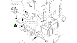 Провод 21Y-06-17180 Komatsu