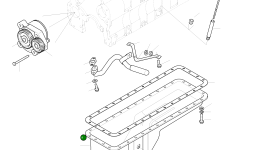 Поддон CU3916261 Komatsu