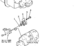Служебная группа (без деталей), для трубопроводов управления рыхлителем 195-61-X1100 Komatsu