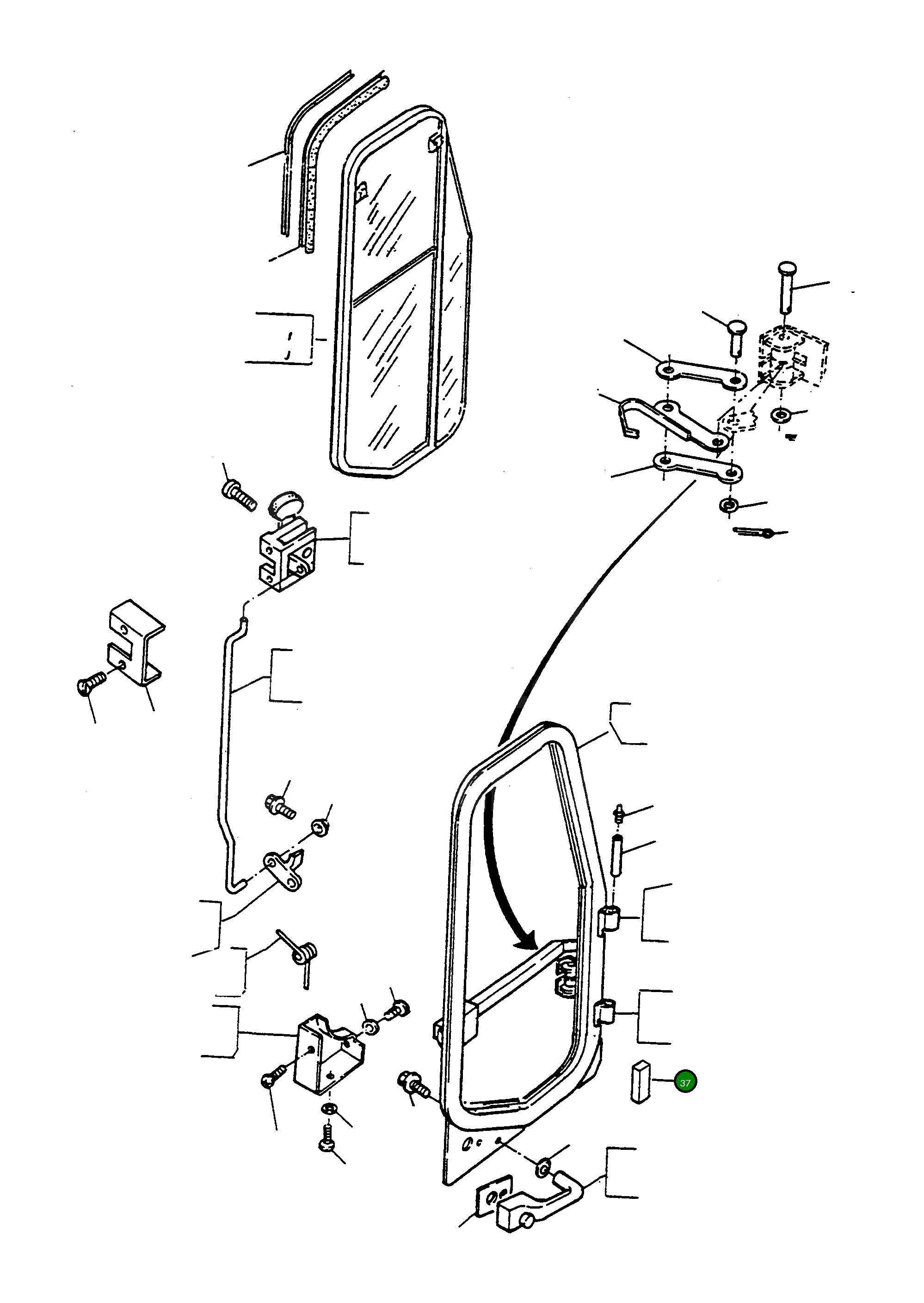 Прокладка 4004500M1 Komatsu