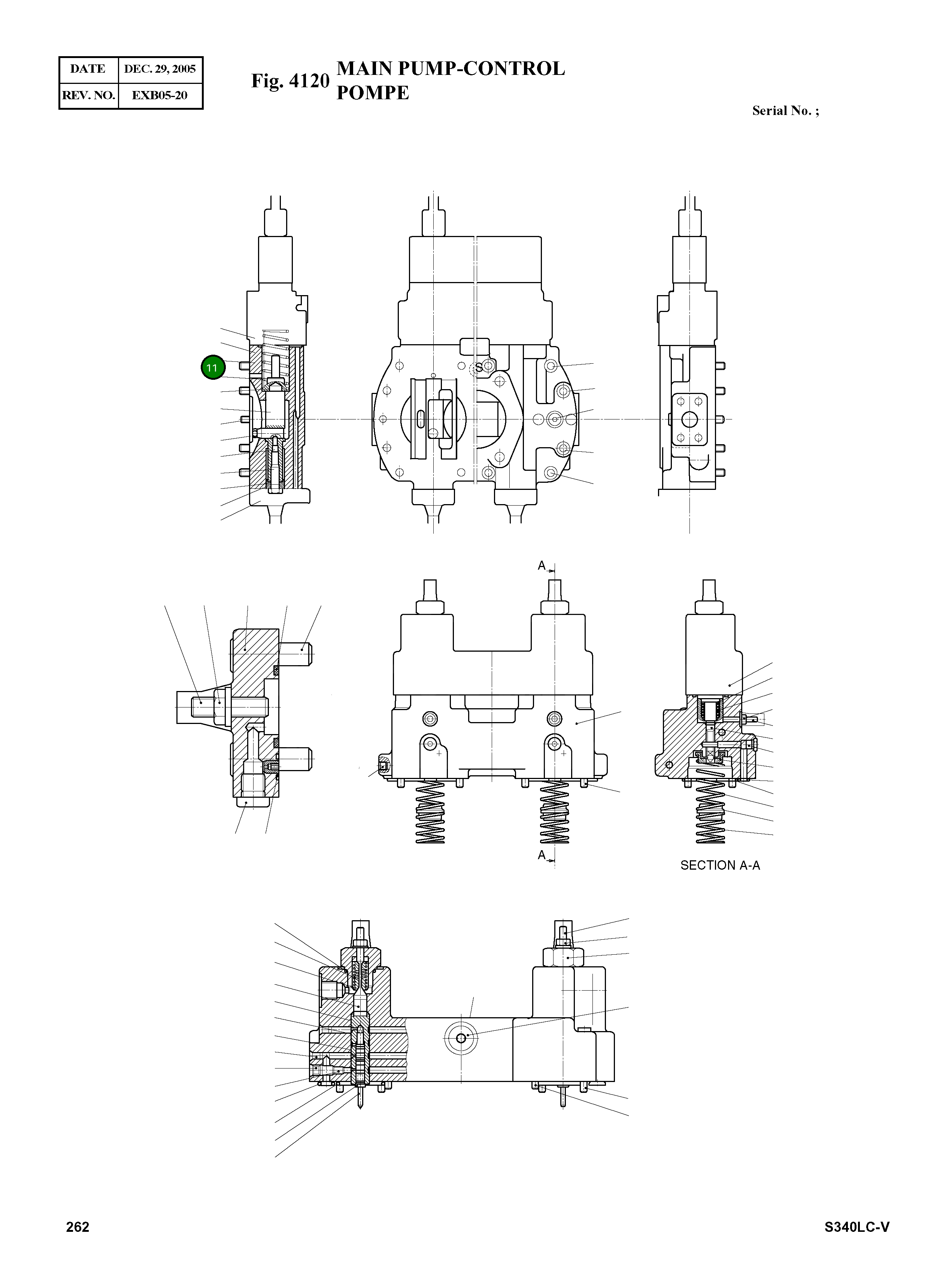 Прокладка 09650531 Komatsu