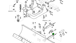 Регулировочная прокладка 5114-1618A Komatsu