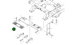 Палуба 8295-54-3220 Komatsu