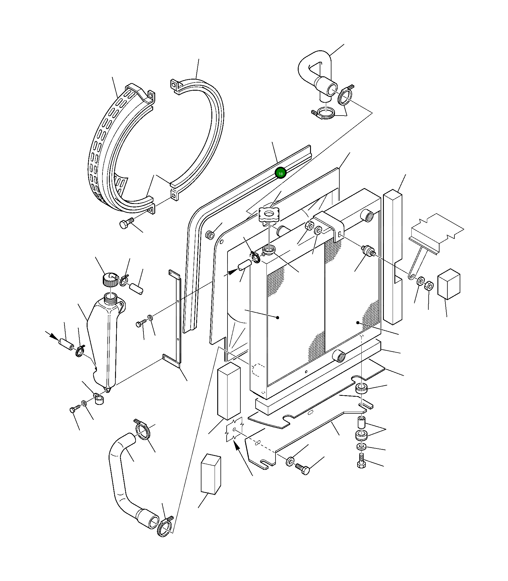 Прокладка 21D-03-11520 Komatsu