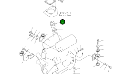 Пыльник 104-01-41140 Komatsu