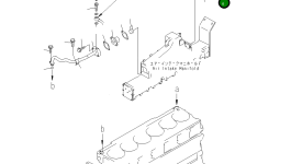 Прокладка 6217-61-6640 Komatsu