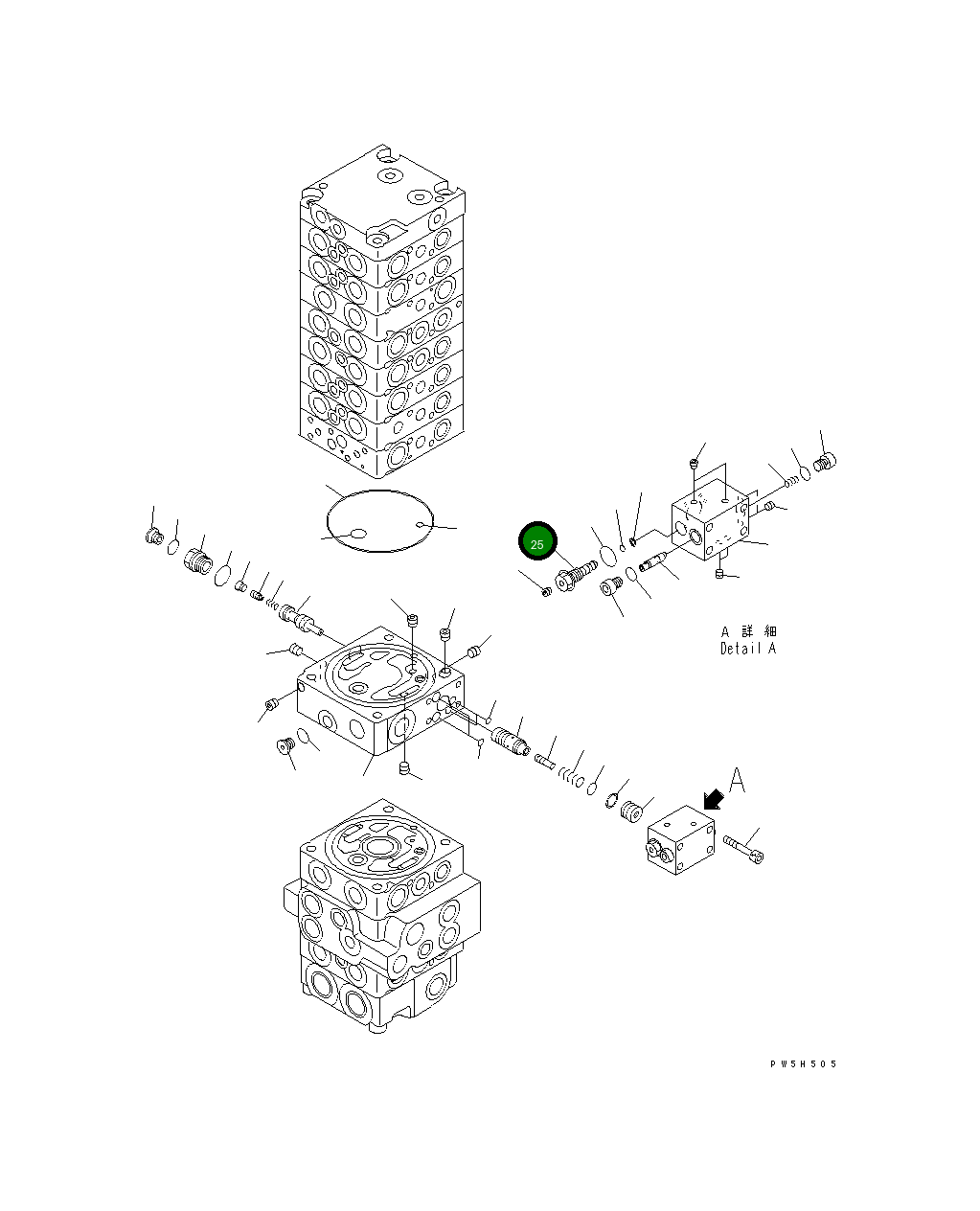 Пробка 723-11-13540 Komatsu