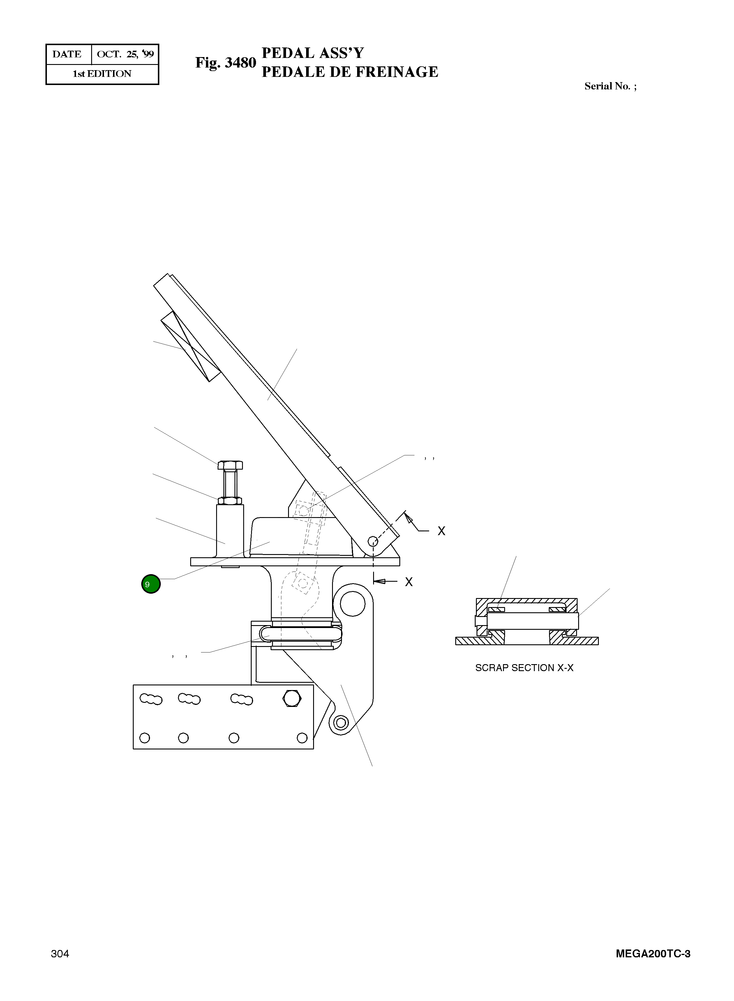 Сильфон C208468 Komatsu