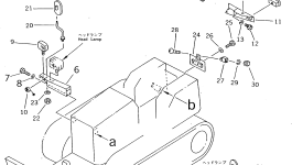 Стойка 103-B60-1161 Komatsu