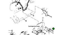 Прокладка 07005-010412 Komatsu