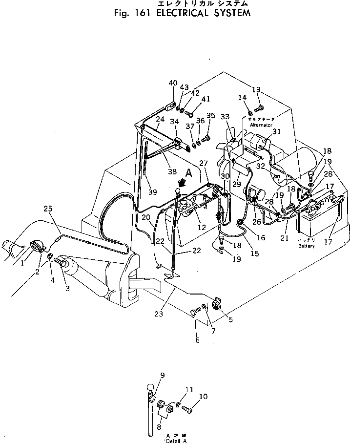 Провод 20T-06-24120 Komatsu