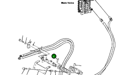 Пробка 22P-70-12140 Komatsu