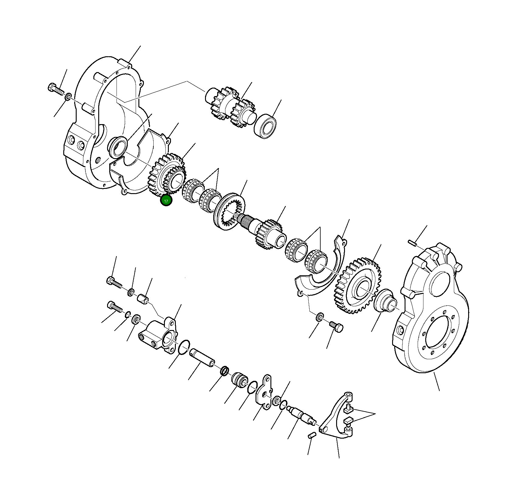 Проставка 22E-22-11390 Komatsu