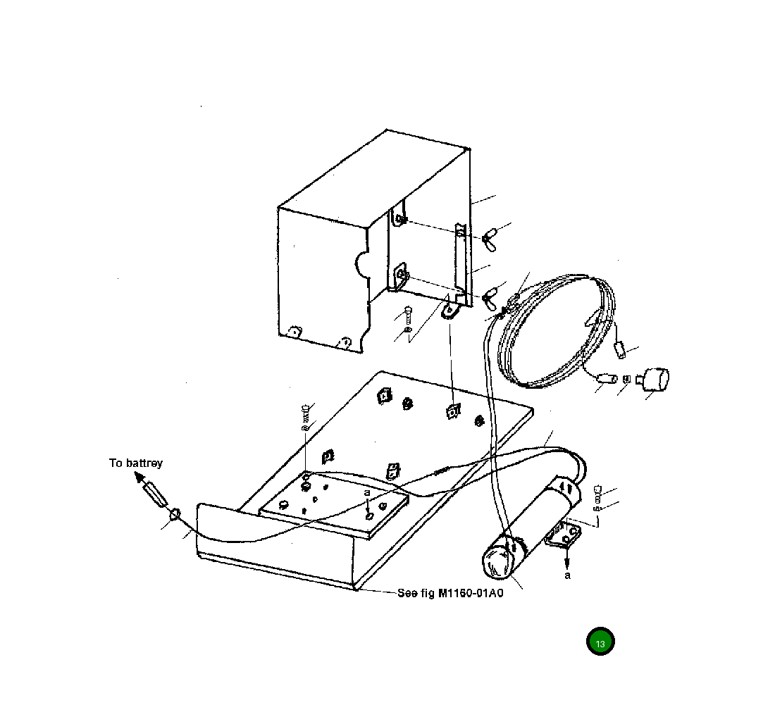Провод 207-06-J1160 Komatsu