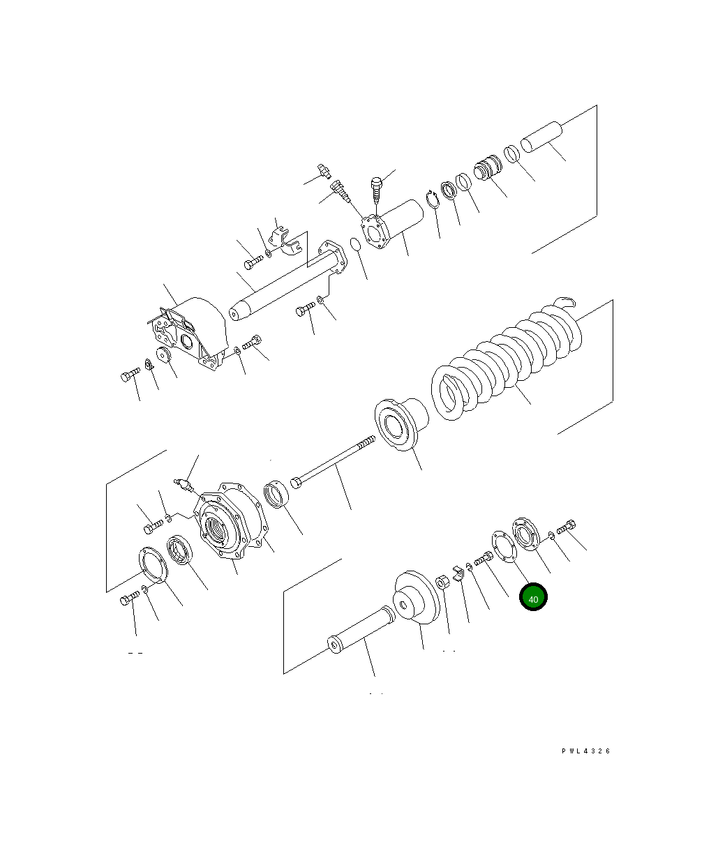 Прокладка 170-30-14441 Komatsu