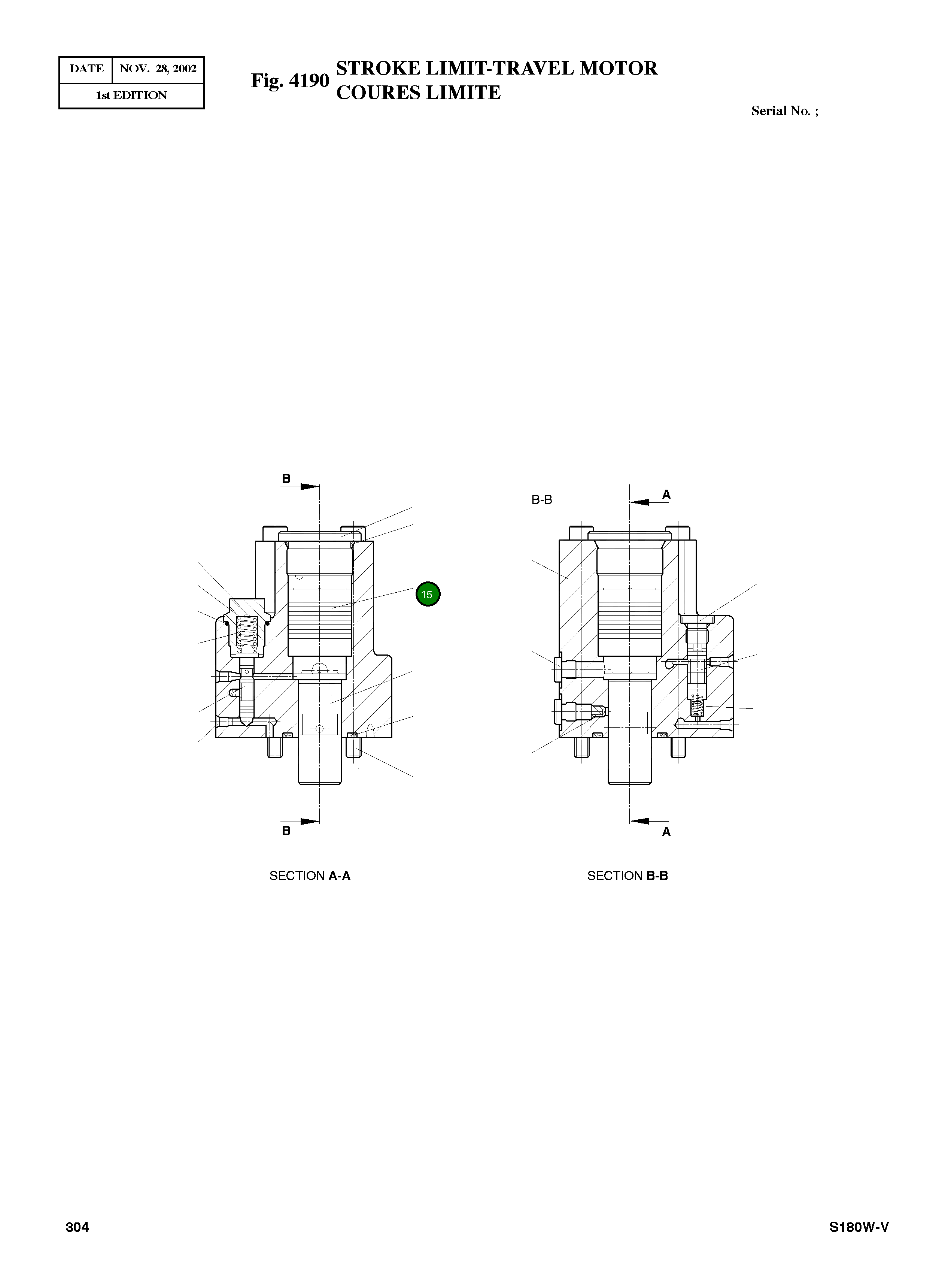 Поршень 02065552 Komatsu