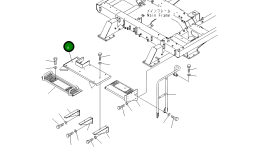 Палуба 8295-54-3212 Komatsu