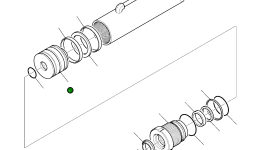Поршень 42N-6C-12540 Komatsu