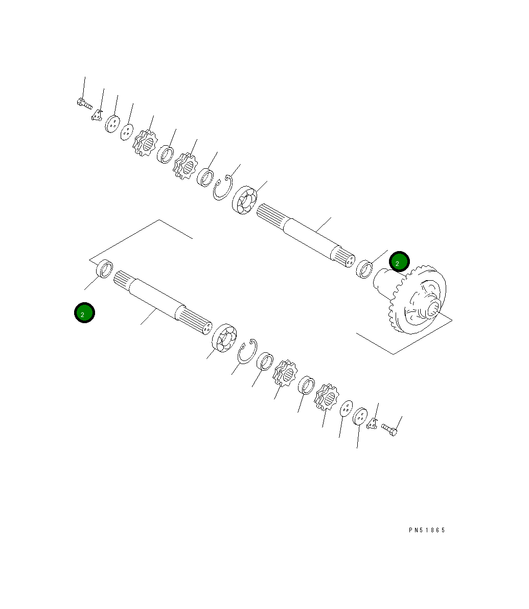 Проставка 23D-22-11520 Komatsu