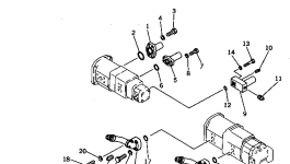 Трубка 11T-61-18653 Komatsu