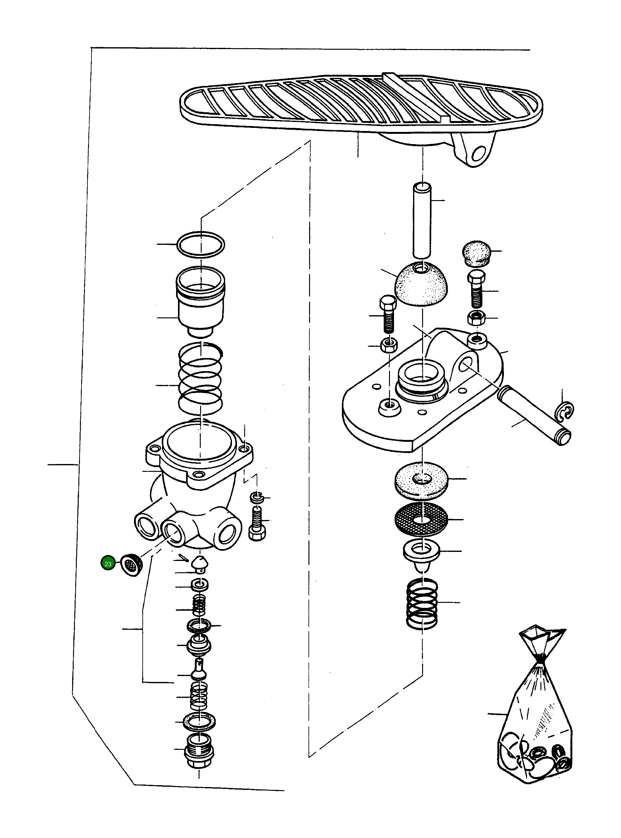 Сито 2945467M1 Komatsu