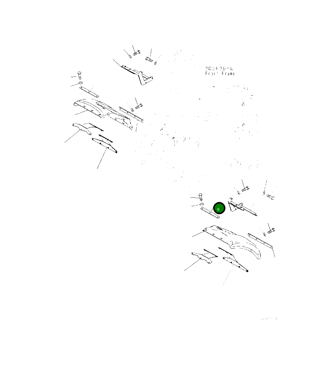 Пластина 419-54-54890 Komatsu
