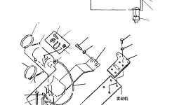 Прокладка 600-181-Z770 Komatsu