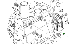 Прокладка 6810-21-3311 Komatsu
