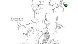 Прокладка 154-33-23251 Komatsu