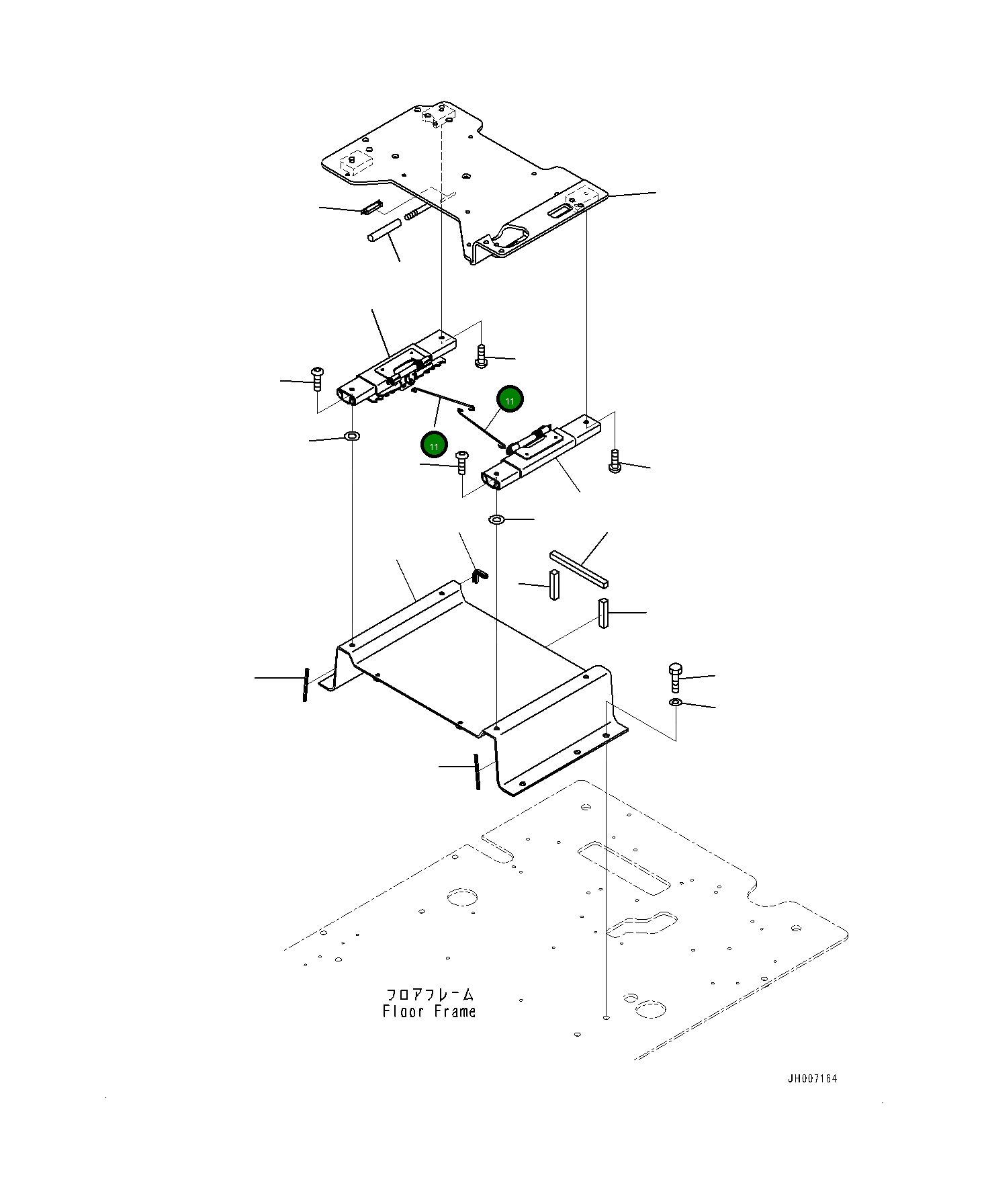 Провод 20Y4341833 Komatsu