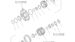 Проставка 195-15-42581 Komatsu